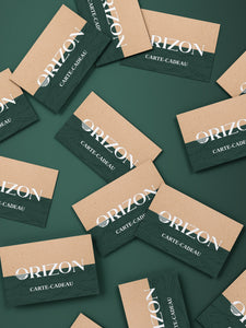 Carte-cadeau - Les Vêtements Orizon | Vêtements en fibres naturelles